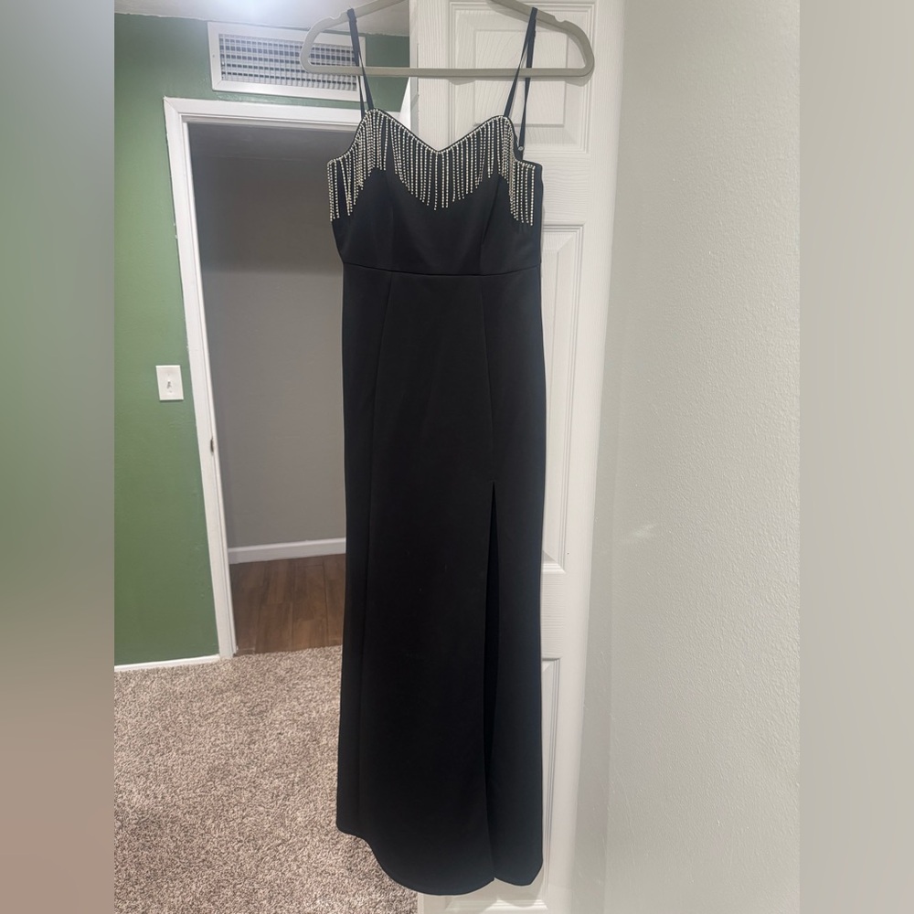 Black gown